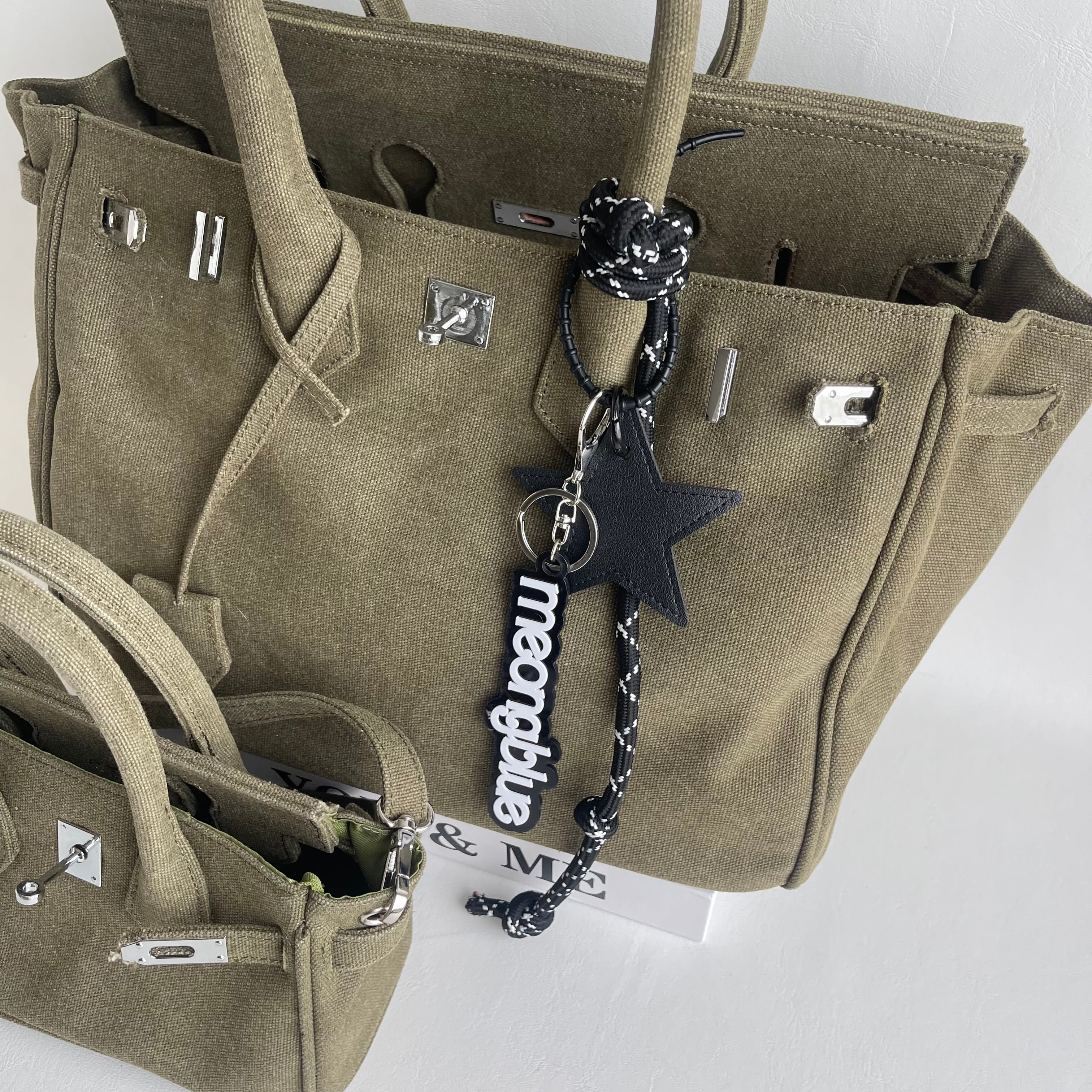バッグ meongblue army minibag 限定 / 予約販売】KANAGU Army BAG / standard＆mini 2set Collection