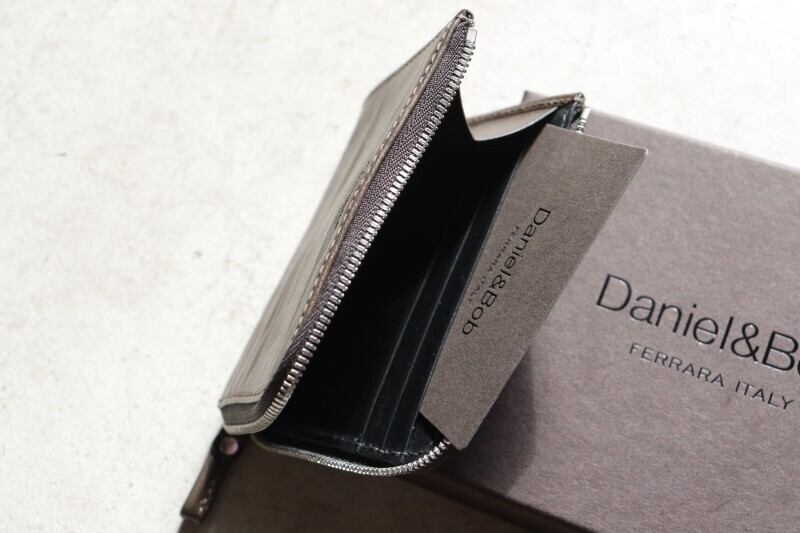 ダニエル メンズ Daniel&Bob ダニエル&ボブ ミニウォレット 財布 L字Zip