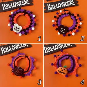 【PET】10種類ハロウィンポンポンスタイ