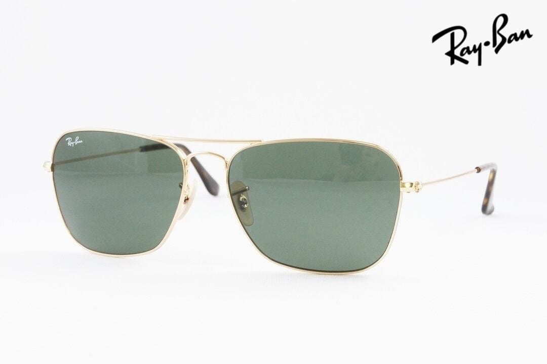 Ray-Ban サングラス RB3136 181 Caravan ツーブリッジ ティアドロップ