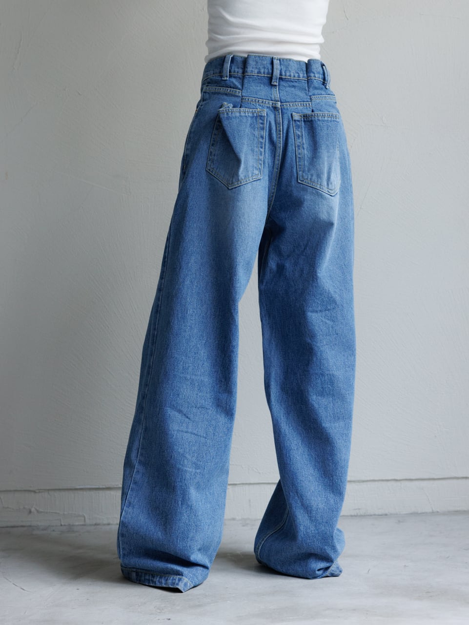 fete f Tucked Denim Pants タックデニムパンツ 6/19Fri.20Sat.NAGOYA POPUP再販開始!!】Tucked Denim Pants タック