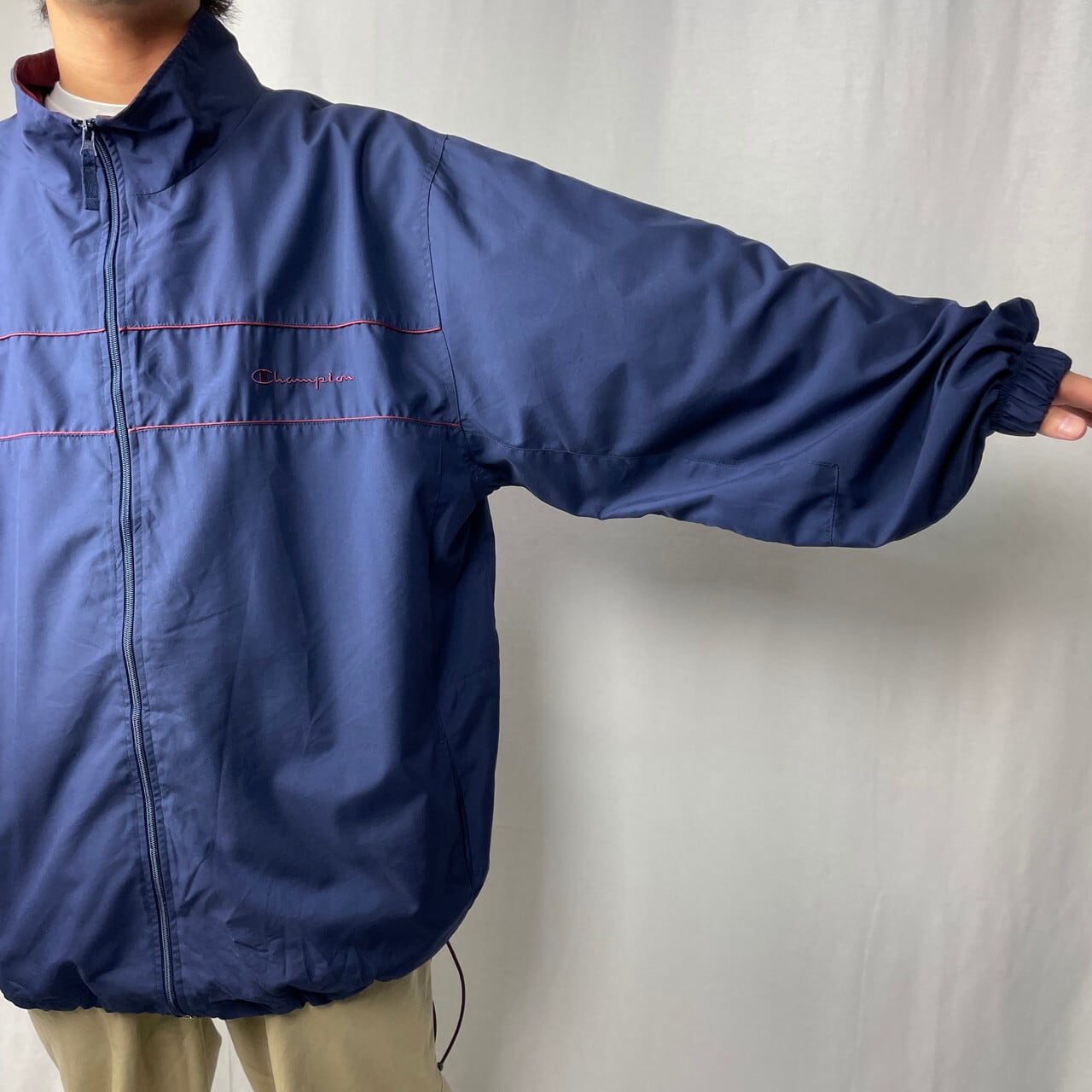 00年代 Champion チャンピオントラックジャケット ポリエステル メンズ