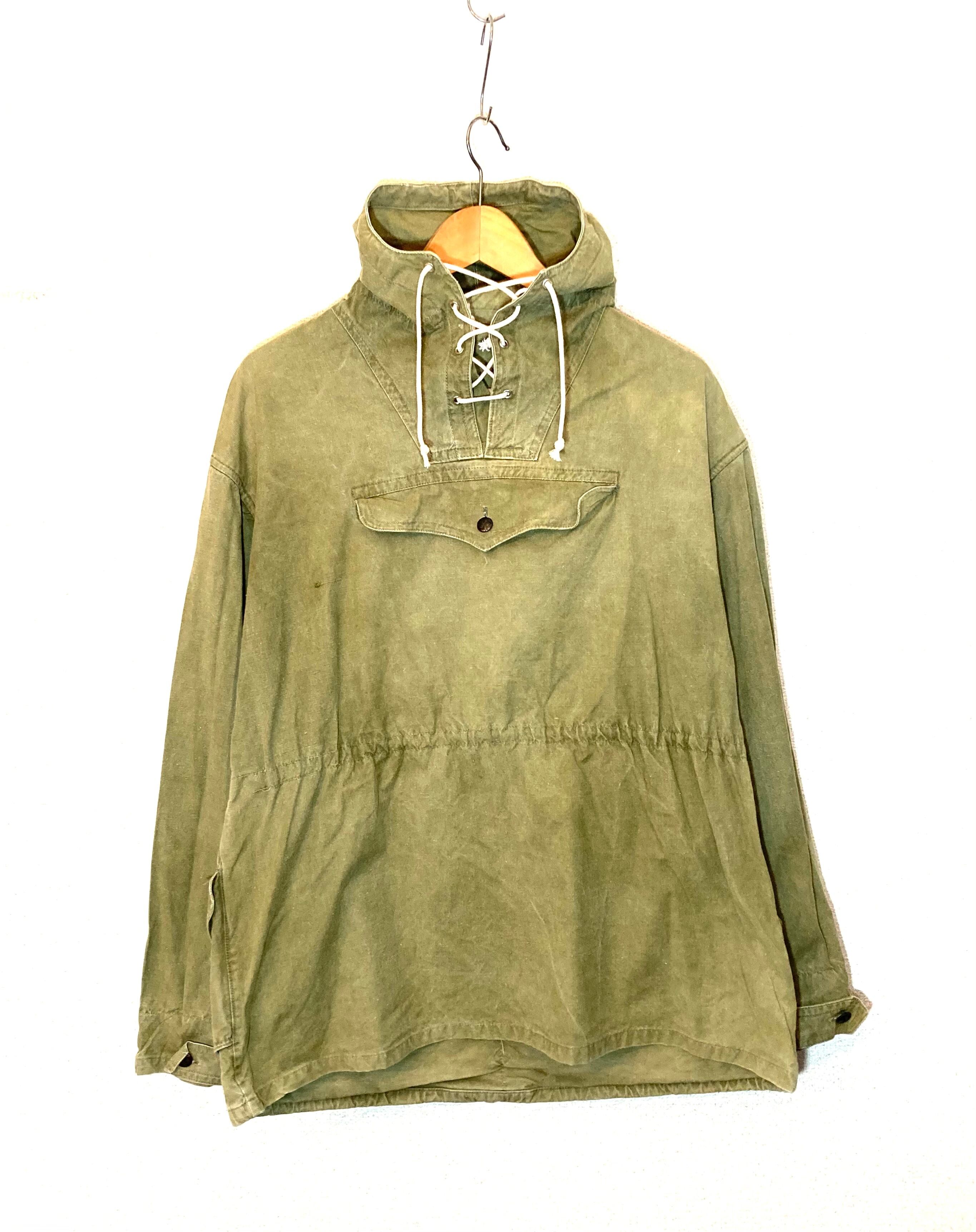 vintage bulgarian army anorak parka