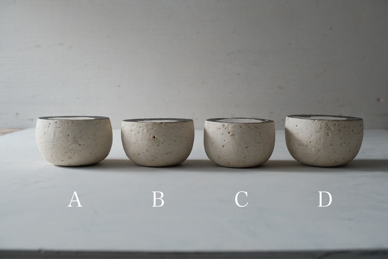 紺野乃芙子 「Granum Scaena -粒景-」 ／ サンゴ立体皿 【オイル