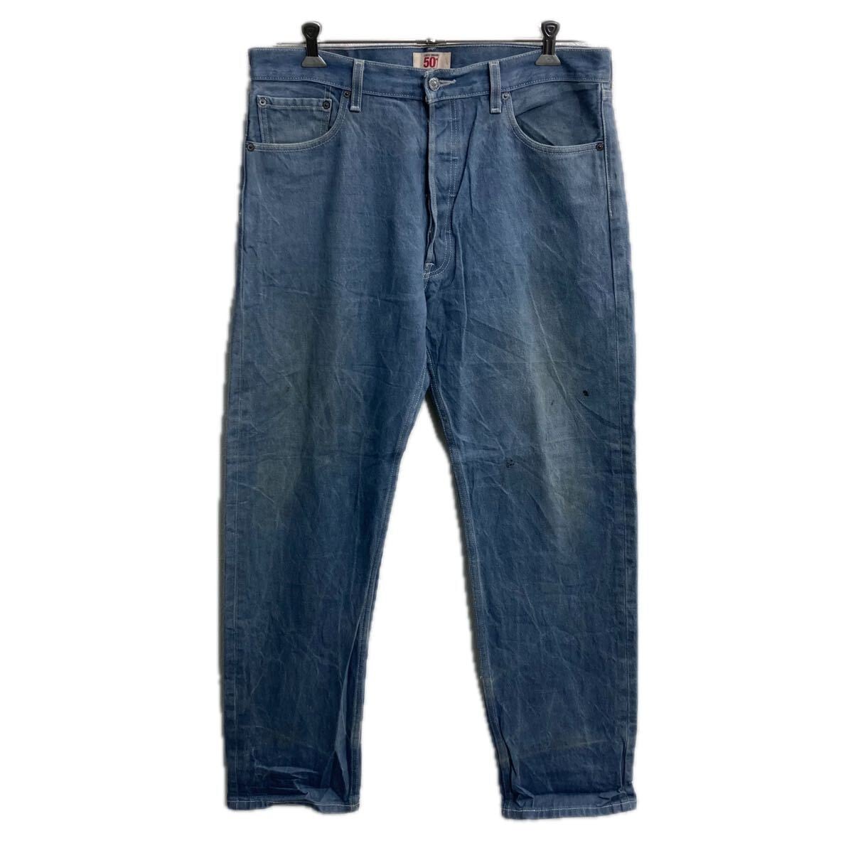 25SS】 ANCELLM USED STRAIGHT 5P DENIM PANTS (BLACK) ANC-PT82 | PAY ID