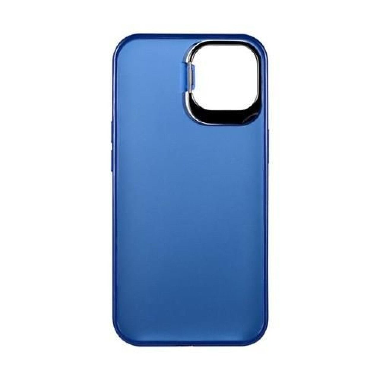 iPhone 13 スタンド付耐衝撃ハイブリッドケース SHELL STAND ワイヤレス充電対応 フロストインディゴ