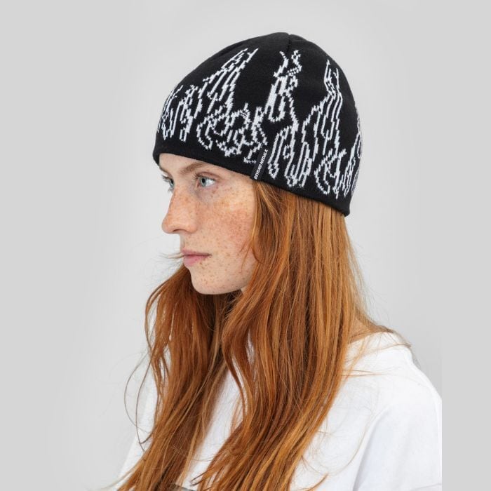 BEYOND MEDALS Warning Beanie ビーニー | crass