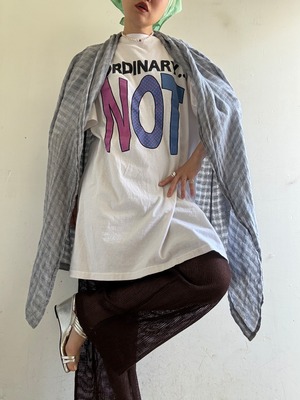 90s Old "FLAX" Gauze Linen Shirt Jacket