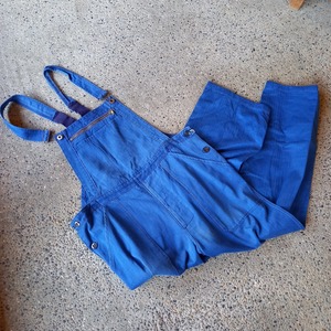 ドイツ製 ヘリンボーン オーバーオール used [110006]