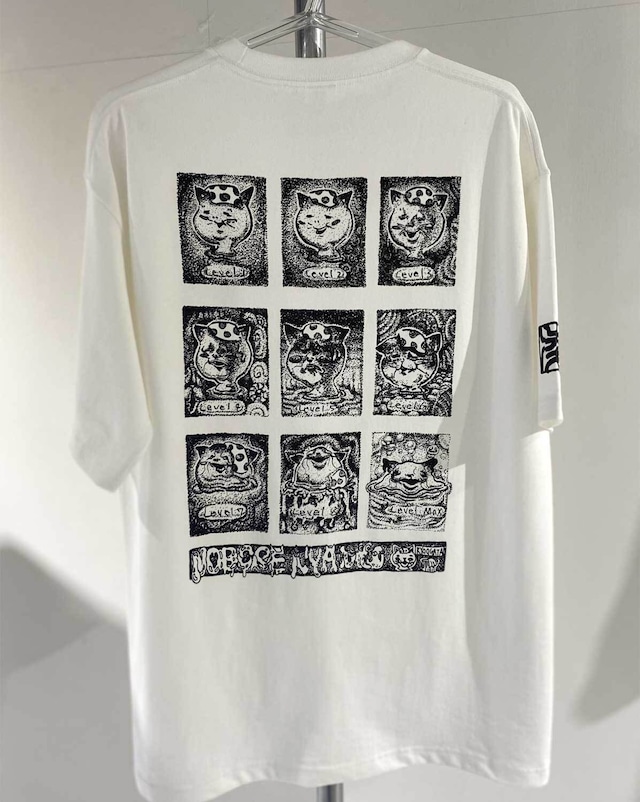 BANDTシャツ　のぼせ猫　Tシャツ　【受注生産品】