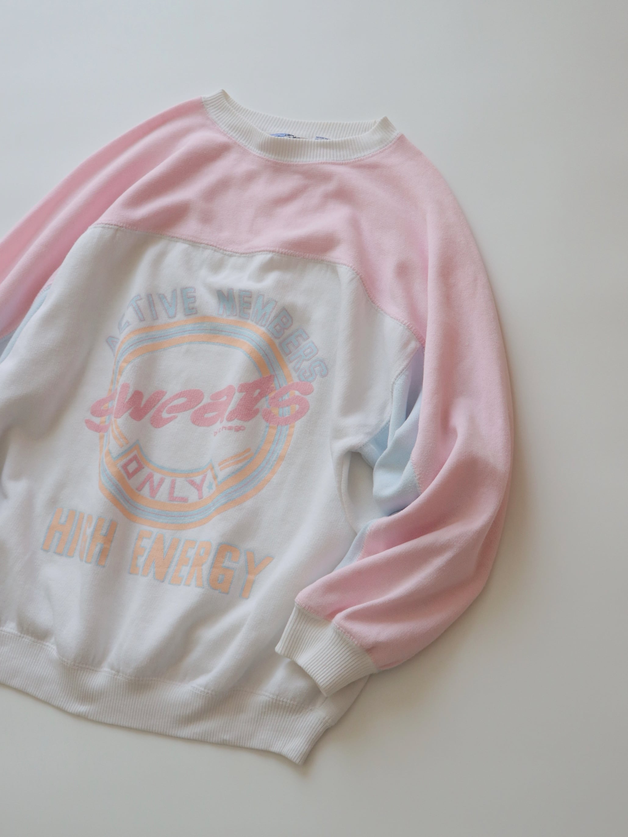 ●80-90s sweats bi chego active members design sweatshirt