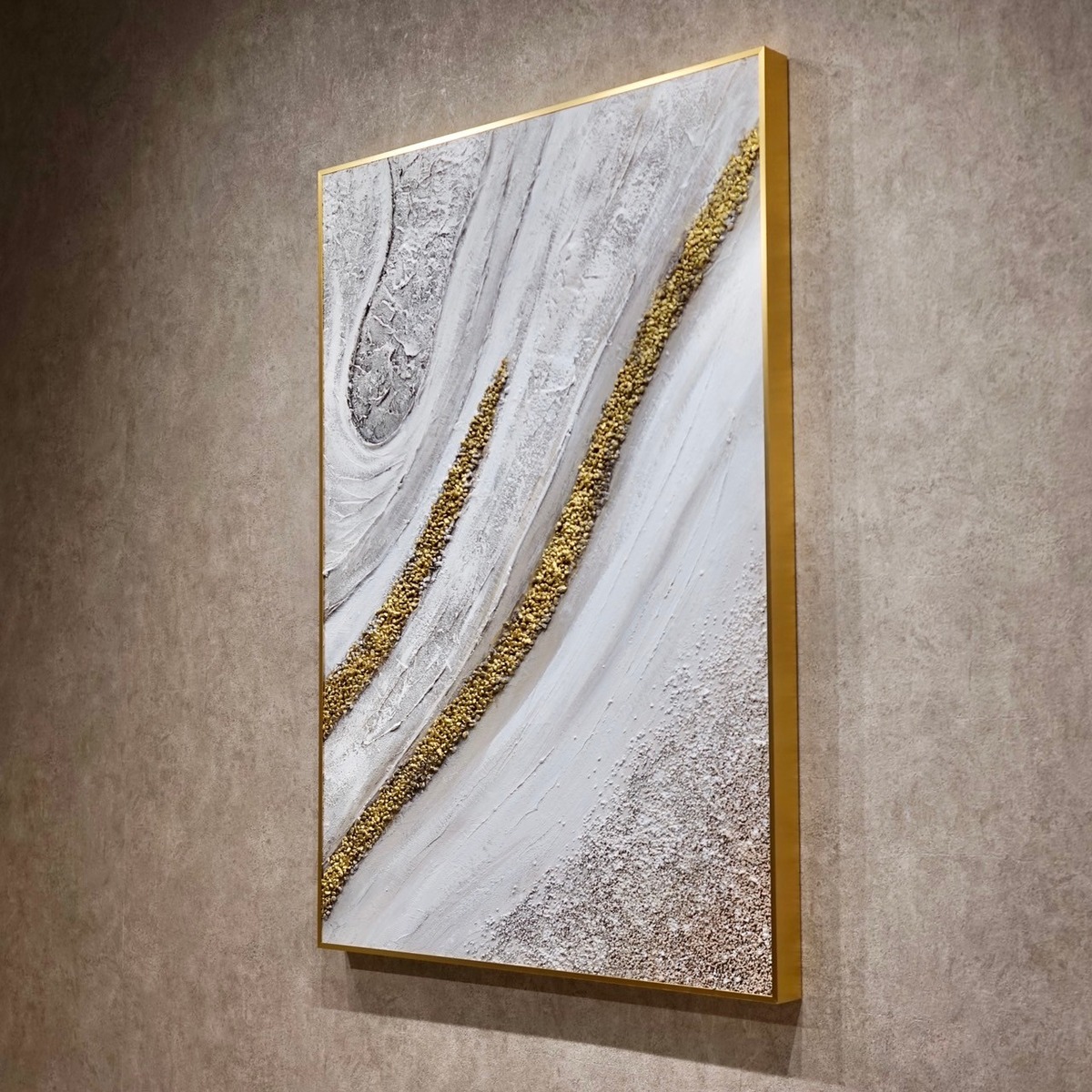 絵画 油絵 抽象画 モダンアート 横105cm縦70cm 大型
