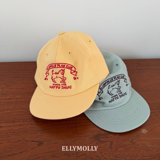 【取寄】elly molly|horse ball cap|ホースボールキャップ|FREE|kids&jr|26 autumn