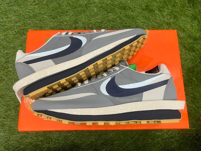 NIKE × sacai × CLOT LD WAFFLE S/C NS COOL GREY DH3114-001 28.5cm 40263