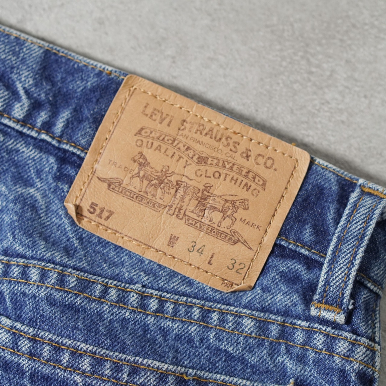 80s Levi's 517 denim pants "made in USA" [W31L33.5相当] 古着 - 12