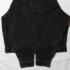 美品 L 70507-4159 Levi’s サルファーブラック デニムジャケット 製造地不明 リーバイス