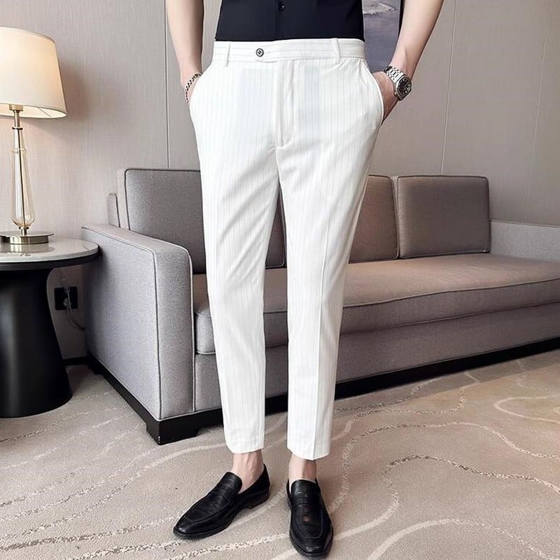 ストライプスーツパンツ(3color) M0143
