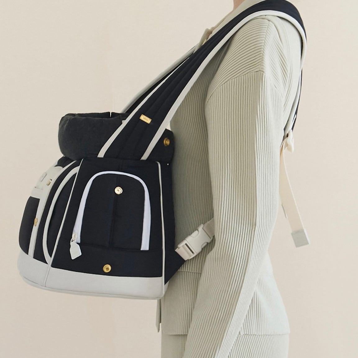 予約【seoru】Front Bag ( black ) | ropet