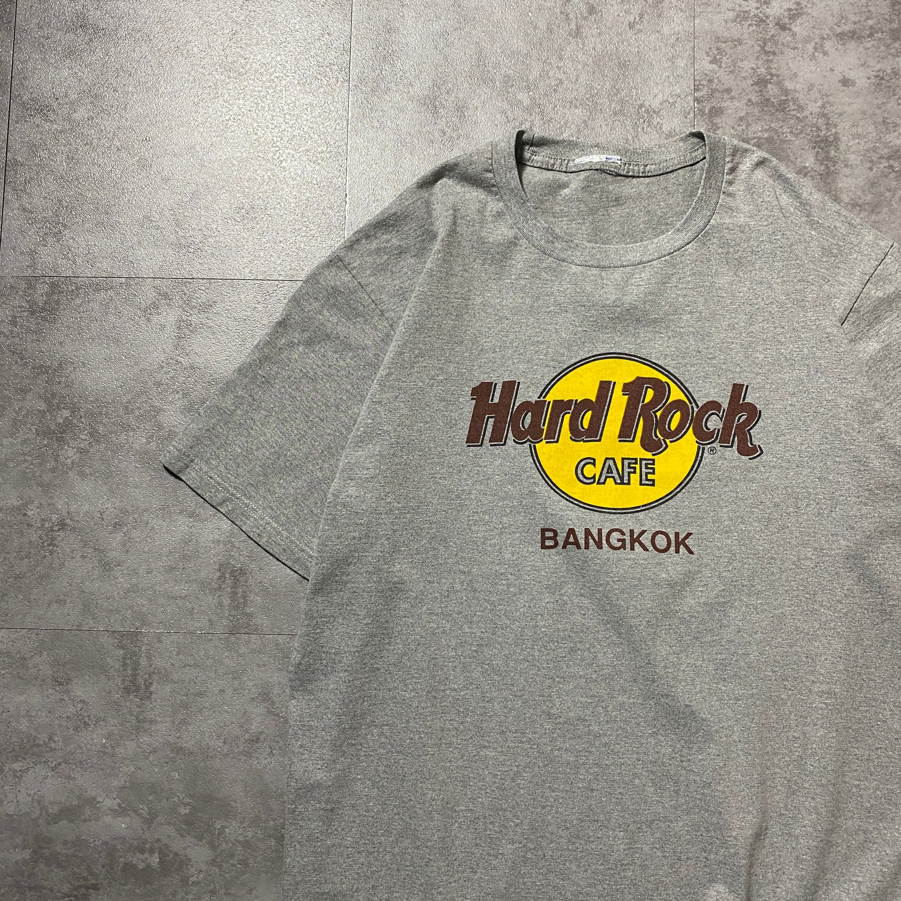 Hard Rock Cafe Bangkok ハードロックカフェ バンコク プリント グレー