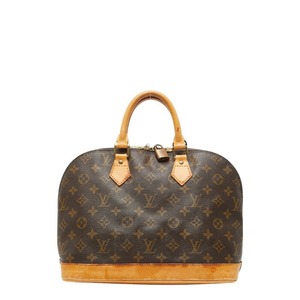 ルイ ヴィトン モノグラム アルマPM ハンドバッグ M51130 ブラウン PVC レザー レディース LOUIS VUITTON 【中古】