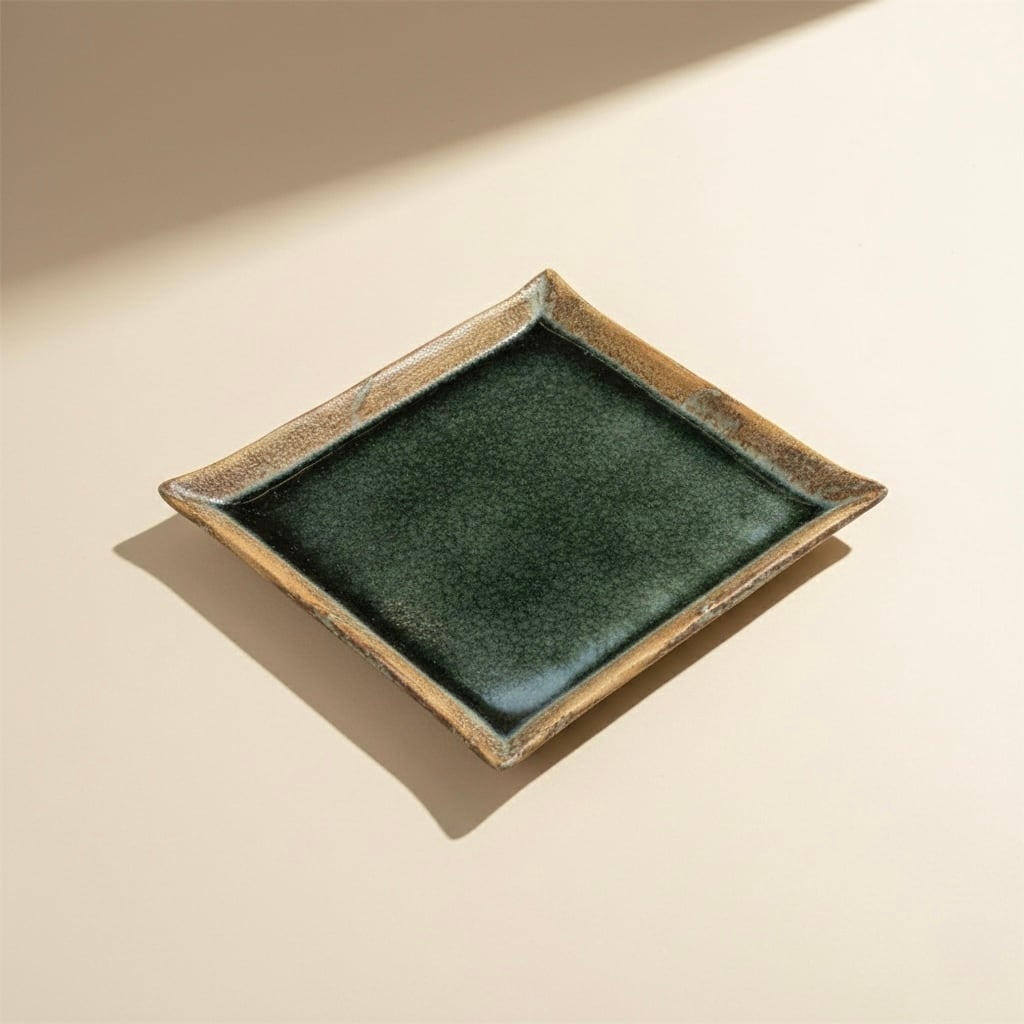 新品未使用 2枚セット 田中恒子 平皿 フラットプレート 作家 黒 ブラック 新品未使用 2枚セット 田中恒子 平皿 フラットプレート 作家 黒 ブラック