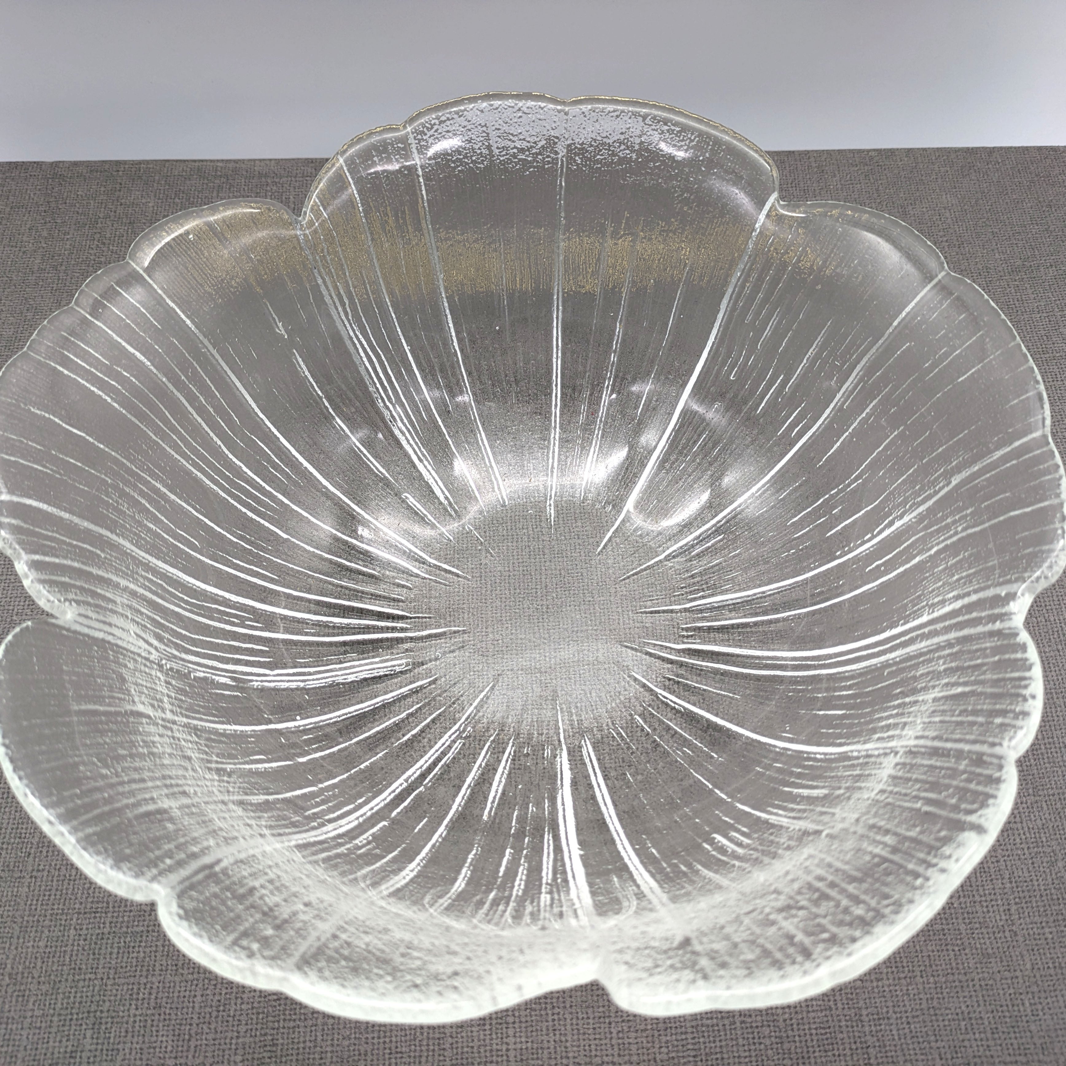 KURATA・ボヘミアンクリスタル・ガラスボウル・ガラス器セット・No