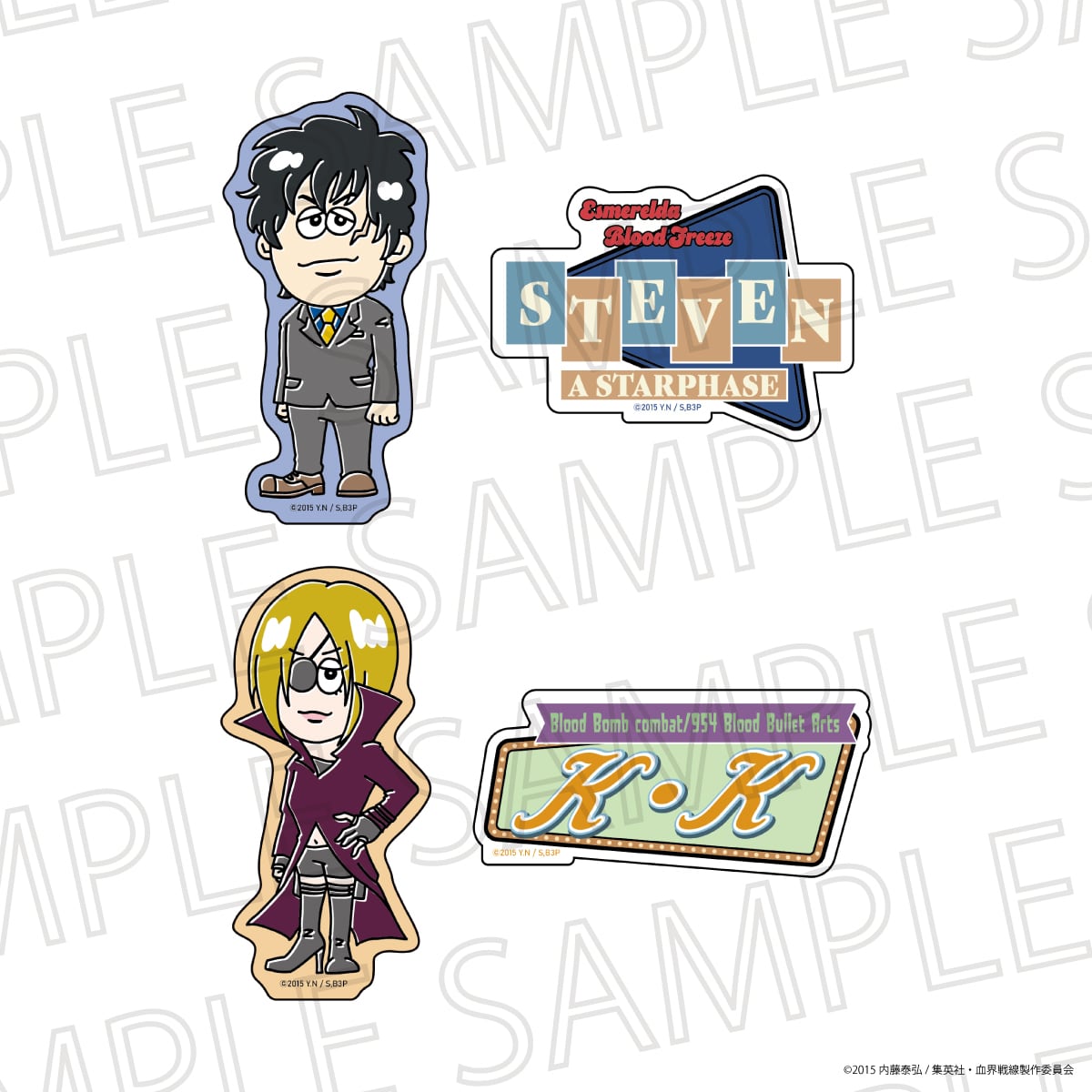 血界戦線 ステッカーセット | SR-GYM Online Shop