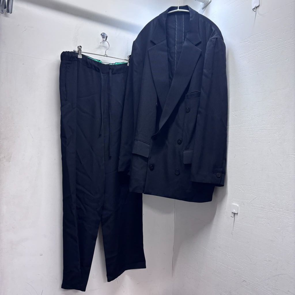 OVERCOAT セットアップ　ネイビー OVERCOAT オーバーコート Classic Rayon Tricotine Set-up