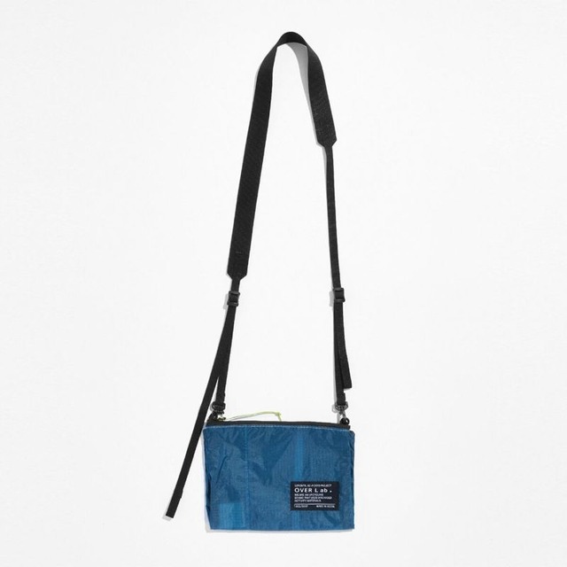 OverLab オーバーラボ／フォールディングサコッシュバッグ #ネイビー