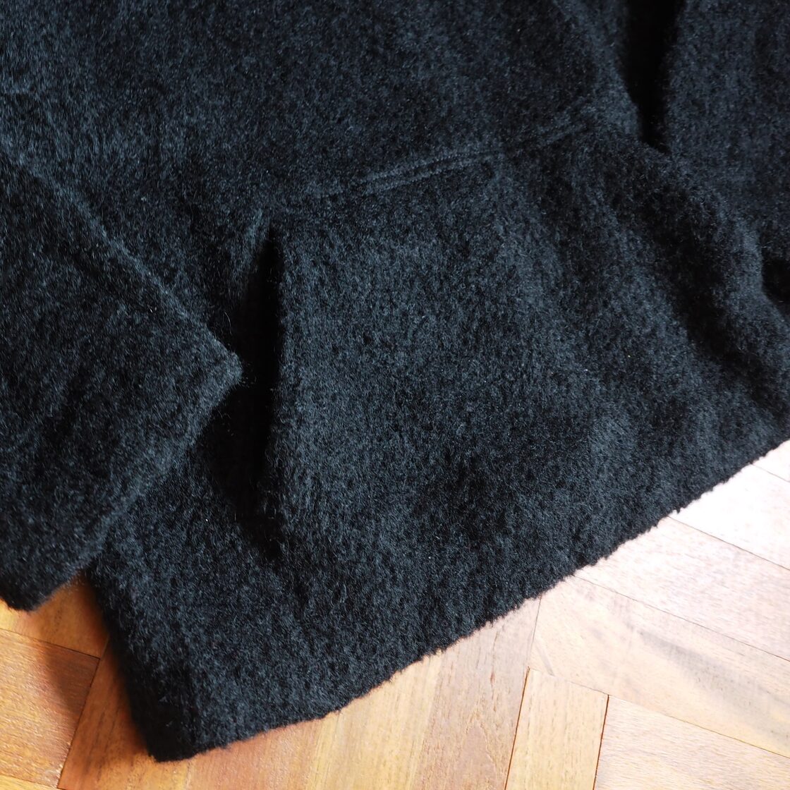 80〜90s EMPORIO ARMANI Black Shaggy Knit | Pay ID