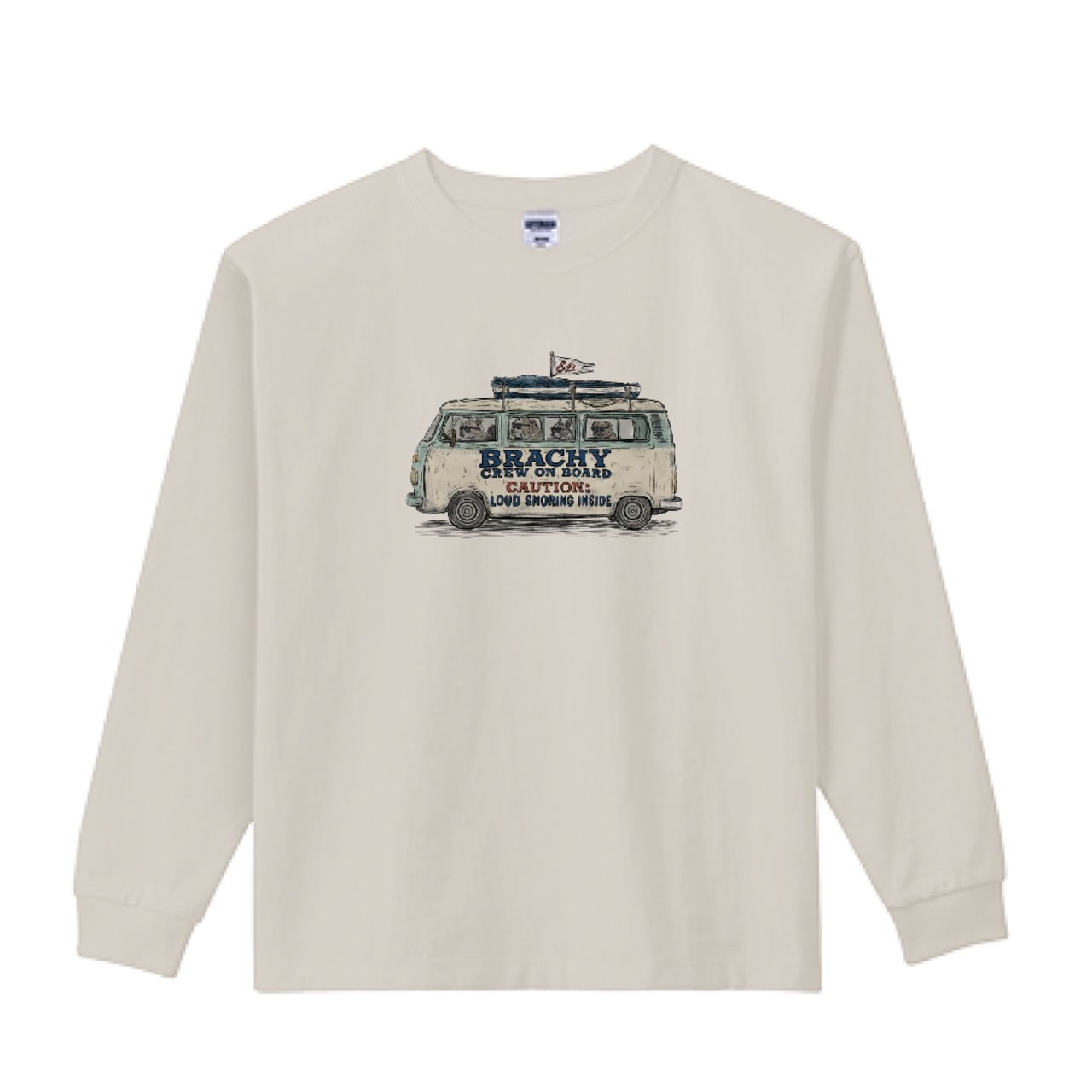 ROAD TRIP/ロンT/ユニセックス/ボックスシルエット