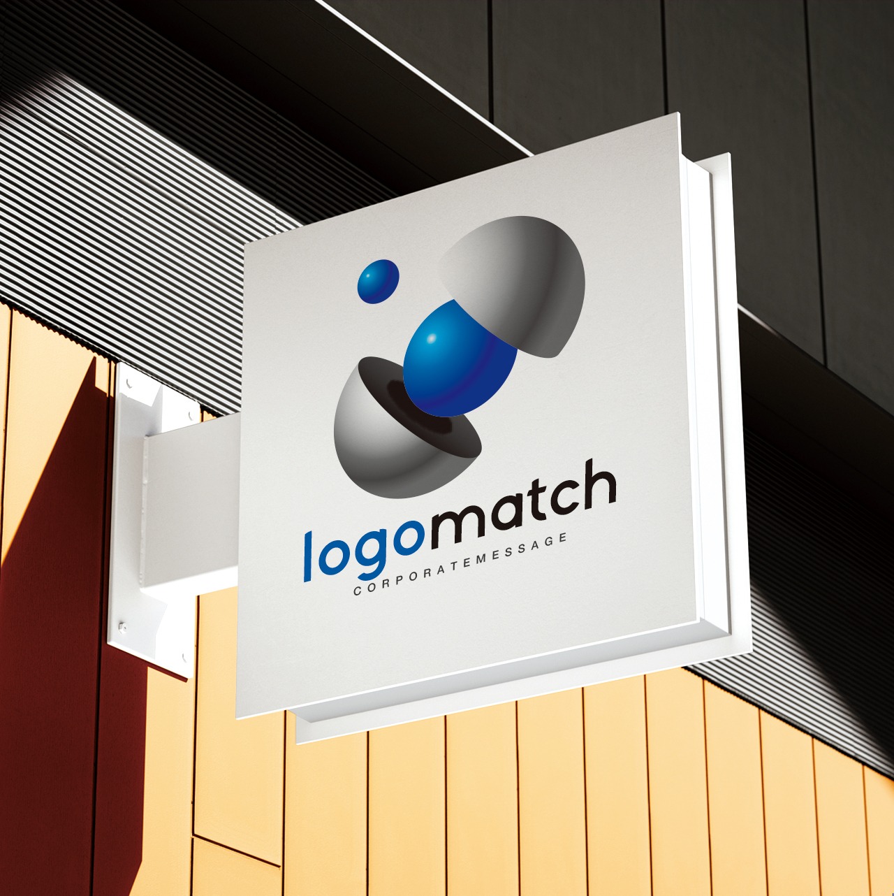 パワフルな分子のロゴ