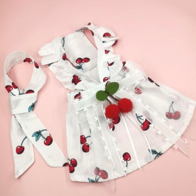 【即納品】さくらんぼワンピース