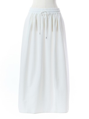 シアサッカーバルーンスカート(ホワイト)