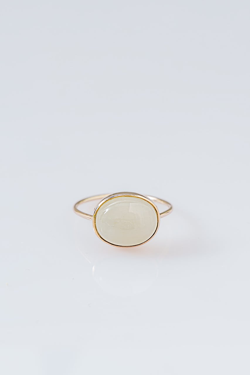 K10 ホワイトサファイアのリング