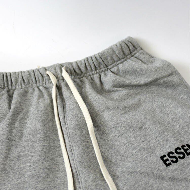 【美品/S】FOG ESSENTIALS スウェットショーツ グレー FOG] Fear Of God Essentials スウェット ハーフパンツ ショーツ 21SS