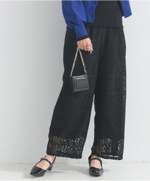 trc-255010 ブロックレースサイドラインパンツ black | エルキカク