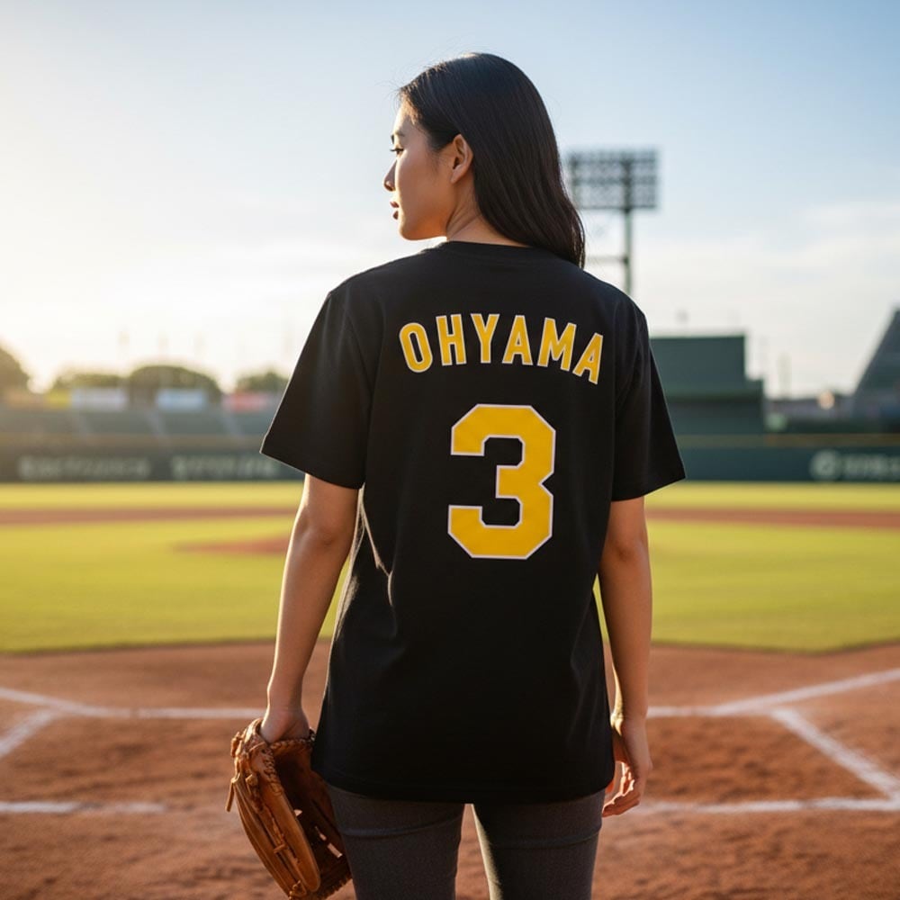 阪神タイガース グッズ 球団承認 NEWバージョン！TIGERS LOGO☆TL大山