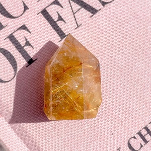 MINI Rutilated Quartz Point 6 ✧ ルチルクォーツ