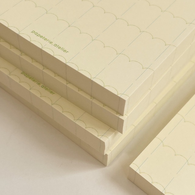 papeterie.atelier 〔pomfree memo pad 03-yellow‐〕