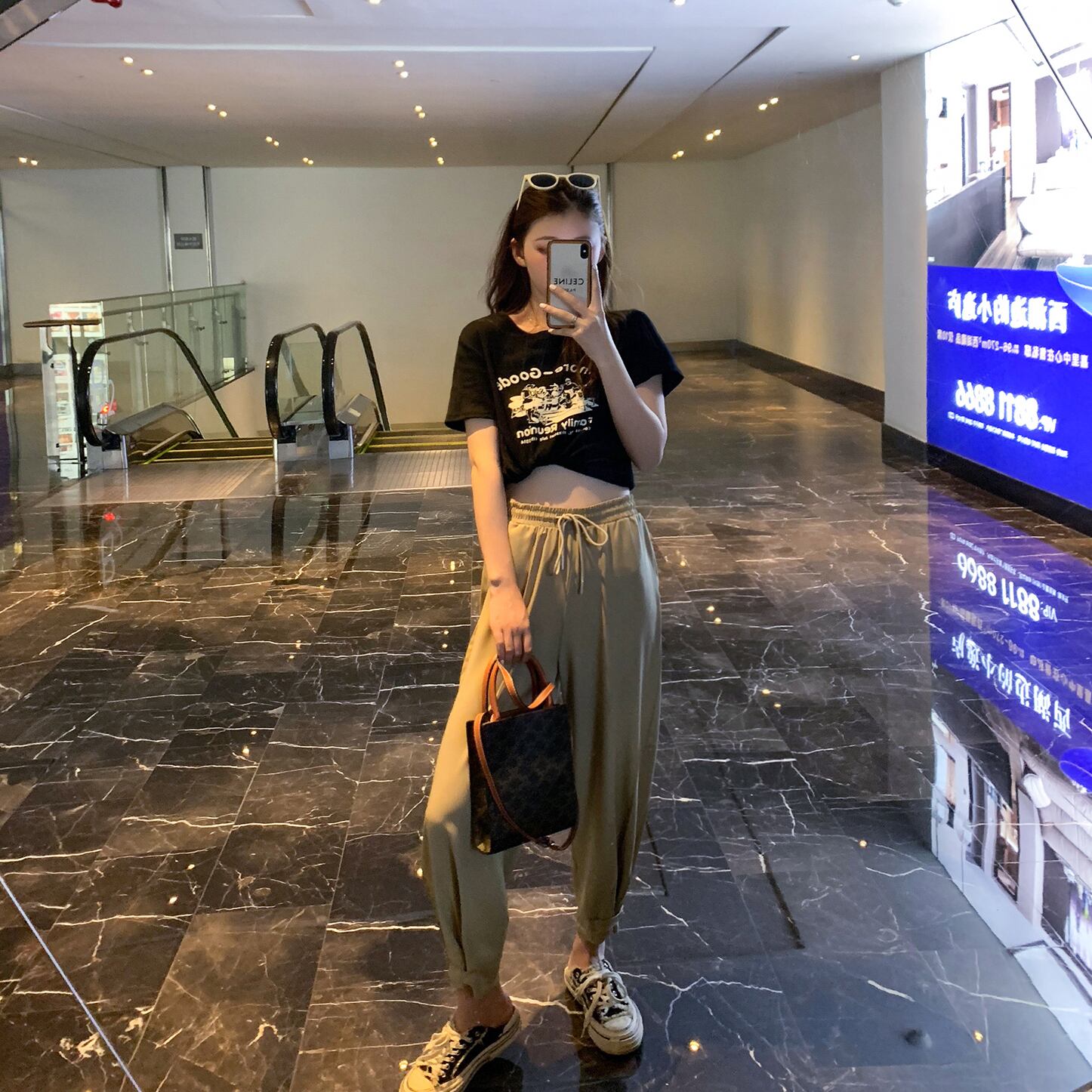 スタンダードプリントTシャツ シャツ レトロ 6Du_Shop_Women34817996635