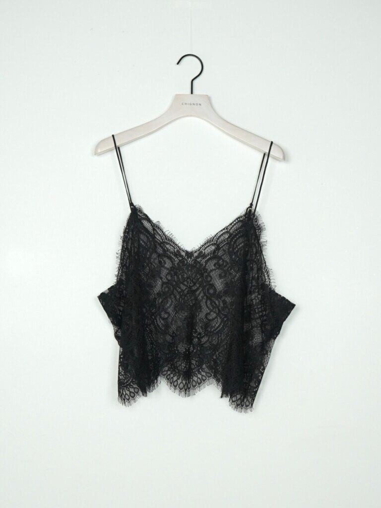 【12/上旬〜中旬入荷次第お届けのご予約】 CHIGNON/シニヨン シアーレ-スアジャストキャミソール 1566-679NH