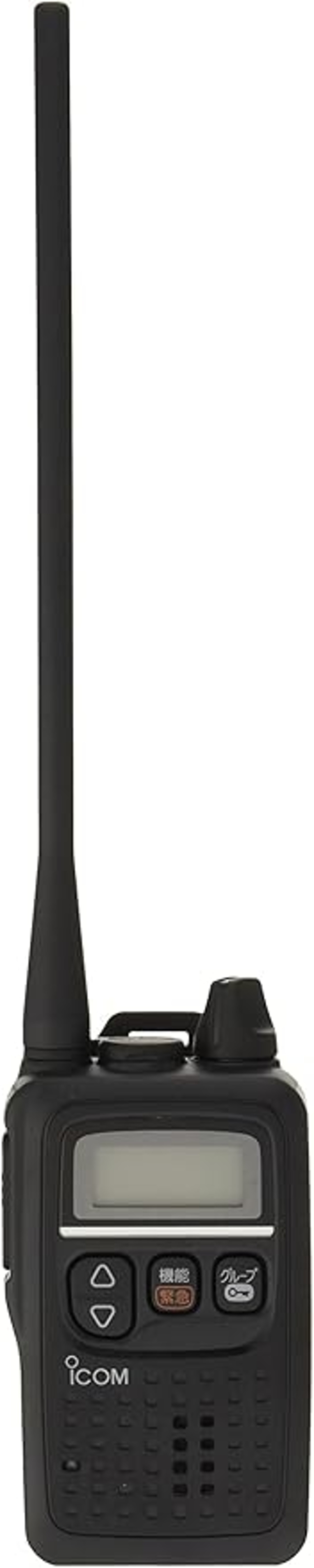 アイコム 特定小電力トランシーバー 47ch中継タイプ ブラック IP67防塵/防水 ロングアンテナタイプ IC-4350L | funshop