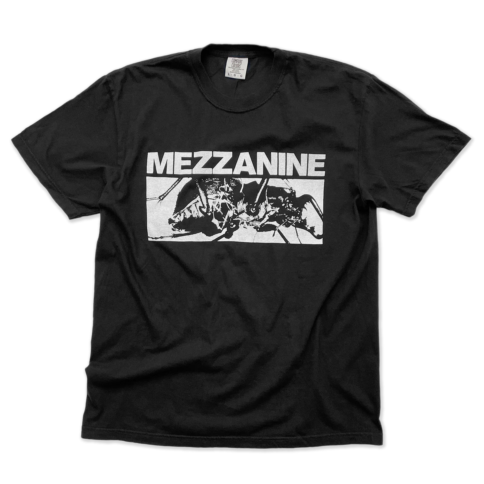 Massive Attack 「Mezzanine」T-shirt【Comfort Colors】Fade Tee