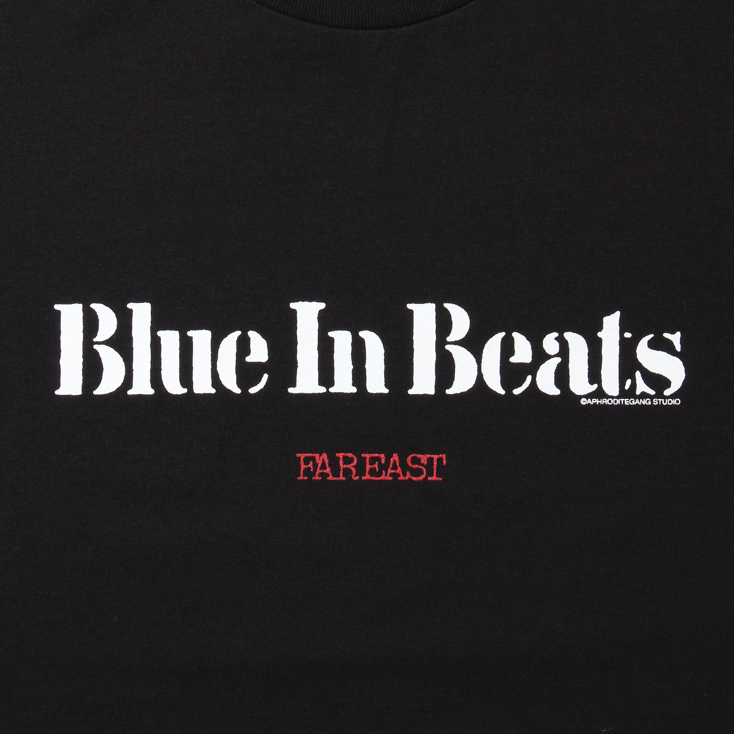 BLUE IN BEATS HEAVY WEIGHT SWEAT SHIRT | APHRODITE GANG HOLDINGS