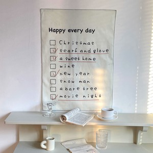 【DECORATION】HAPPY EVERY DAYタペストリー