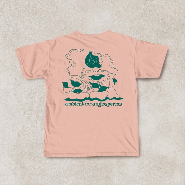 ambient for  angiosperms / PEACH Tee