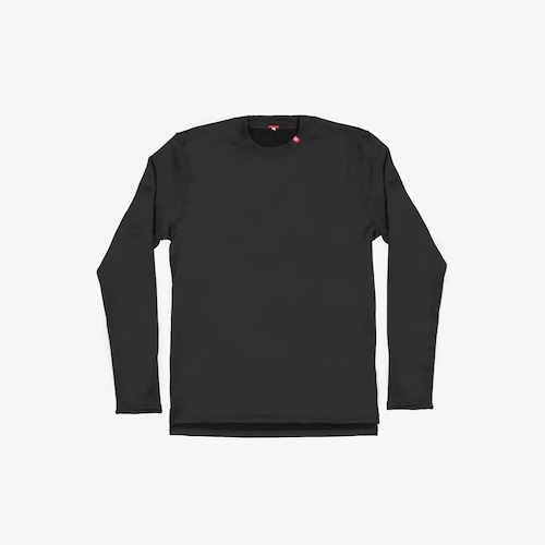 【AIRHOLE】 MENS THERMAL TOP POLARTEC POWER DRY / BLACK ファーストレイヤー