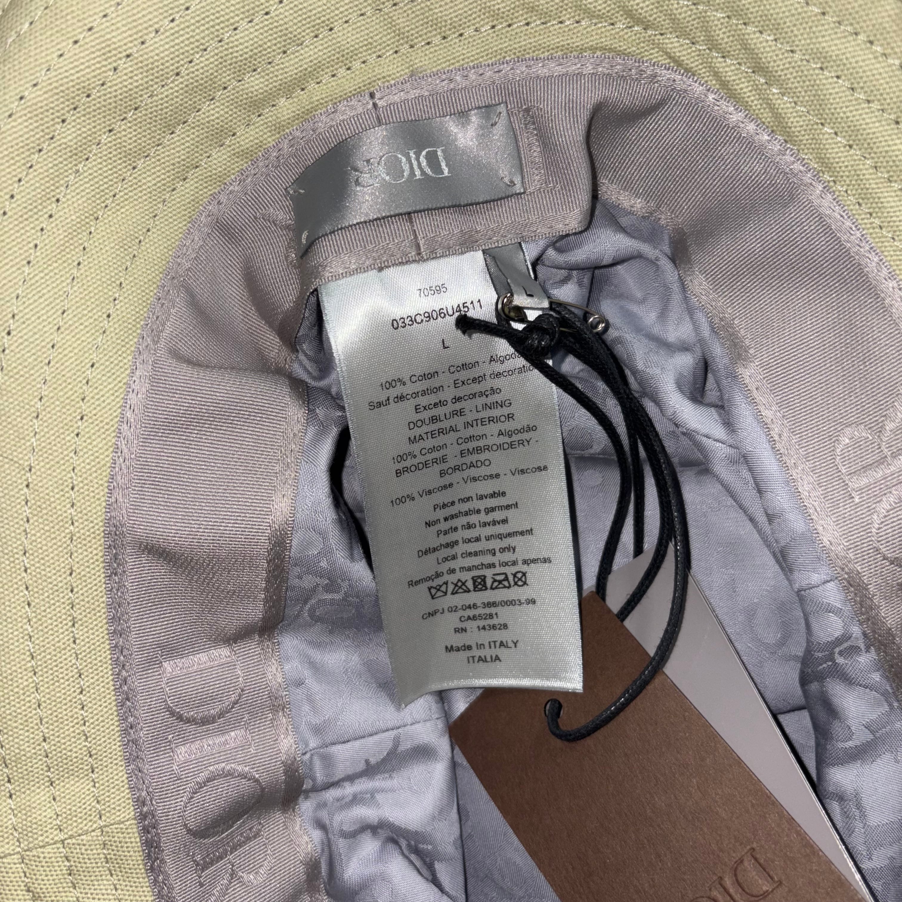 DIOR × CACTUS JACK bucket hat | NOIR ONLINE
