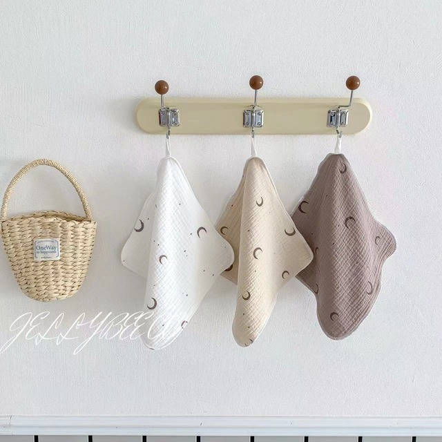 ムーンガーゼハンカチ